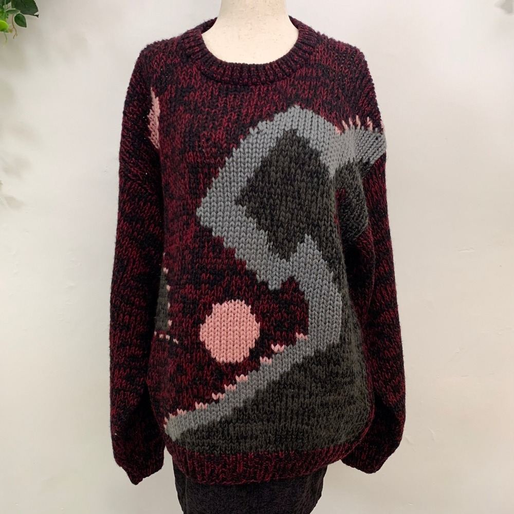 Vintage Oversized Chunky Knit‎ Sweater